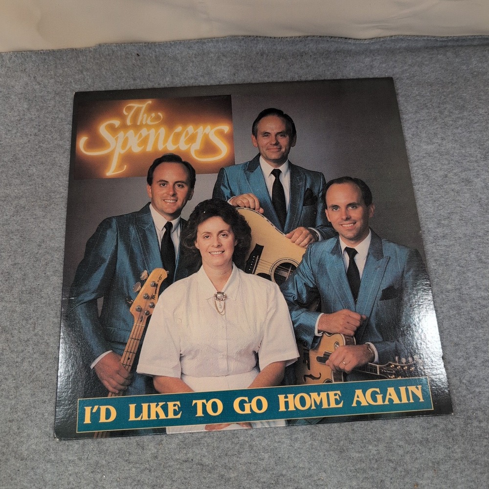 The Spencers I'd Like To Go Home Again Vinyl LP Southern Gospel 1987 PSM-1400 - Picture 1 of 2